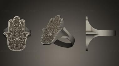Jewelry rings Fatima Ring 3d model